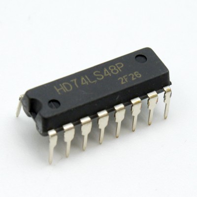 74LS48 BCD a 7 segmentos