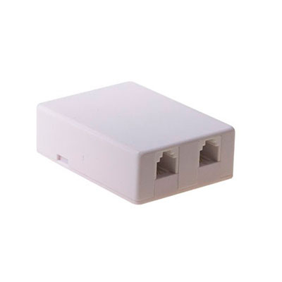 Caja de conexión para teléfono doble, GAO Electrónica