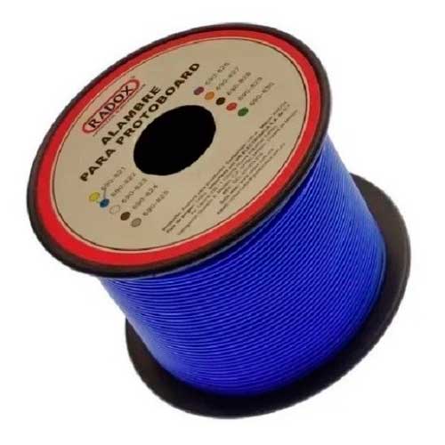 Alambre Protoboard Color Azul