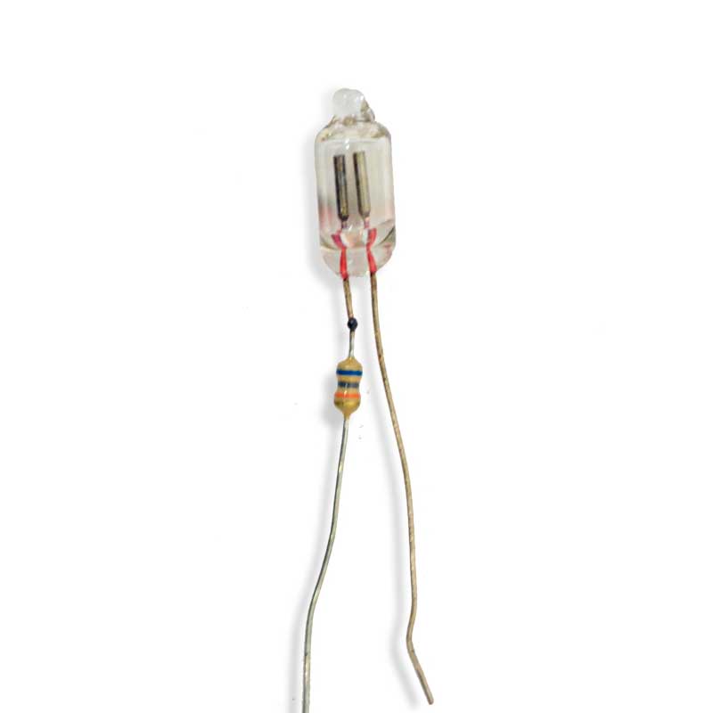 Foco Neón con resistencia 110V