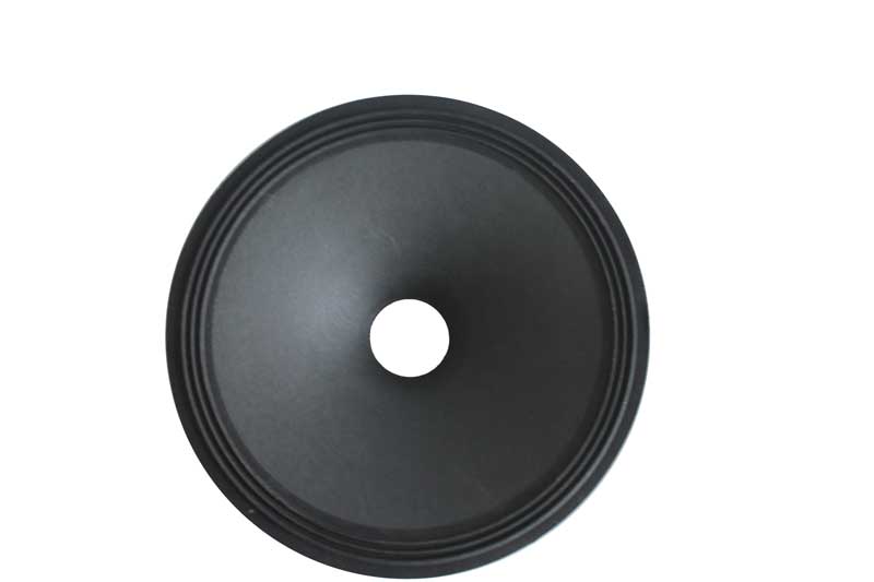Cono de tela 15 a 3 negro nacional tipo PLOWES 11 cm