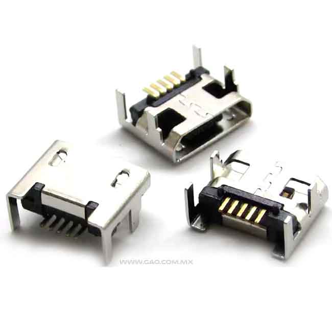 Centro de Carga Micro USB - V8 4P