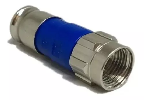 Conector Coaxial Tipo F para ponchar