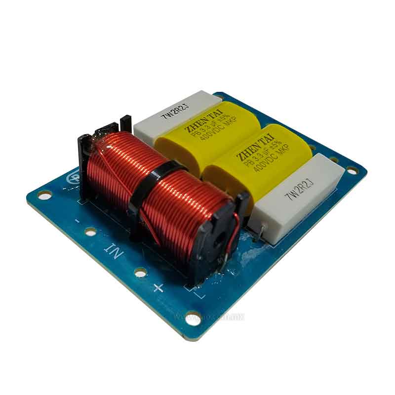 Crossover pasivo 3 vias, 1 bajo y 2 agudos 300W