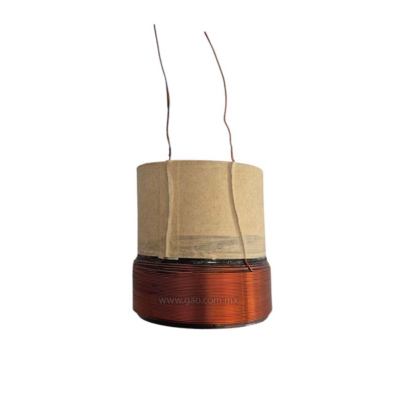 Bobina 1 5/8 tipo PI, Aluminio 4 Ohms 4C 2P
