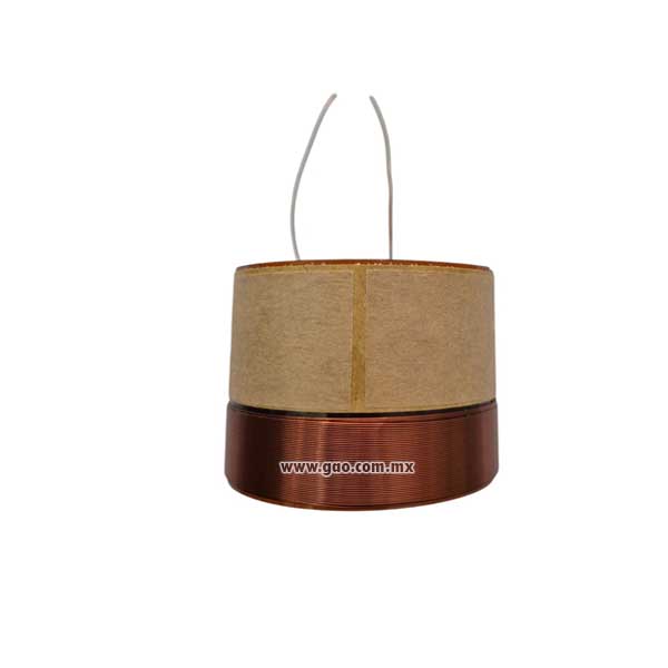 Bobina 2 3/8 tipo OR, Kapton 4 Ohms 2C 2P
