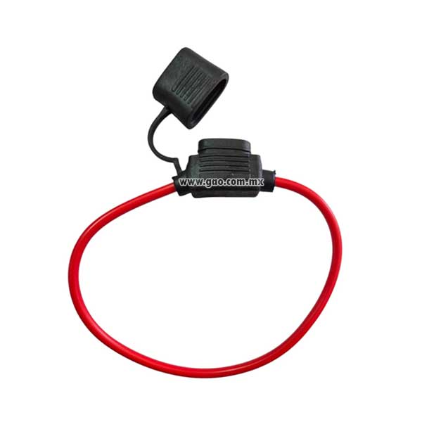 Portafusible Automotriz Tipo Clavija cal 14 Resistente a humedad