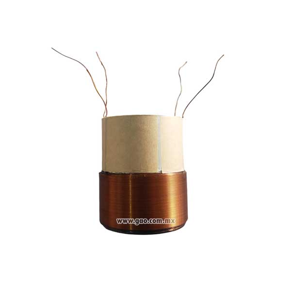 Bobina 2 1/4 tipo JLA, Kapton 4 Ohms 4C 4P