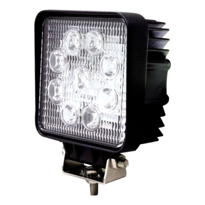 Luz auxiliar automotiz 9 LEDs blanco