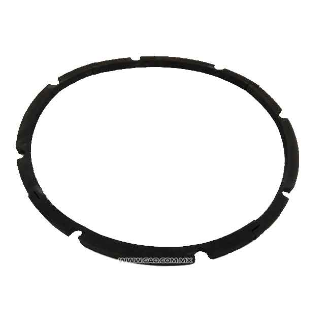 Cerco 6 1/2 pulgadas de goma