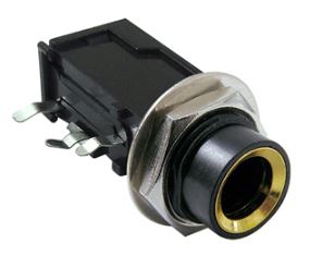 Jack 6.3 mono c/switch NC 3 pines