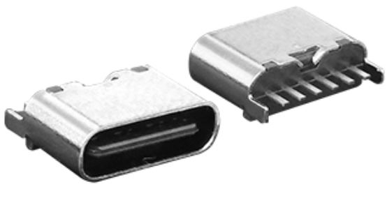 Jack USB C 6 vertical