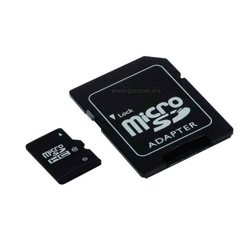 Memoria MicroSD con adaptador 256GB