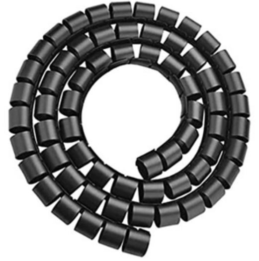  Protector antinudos p/cable 10m negro