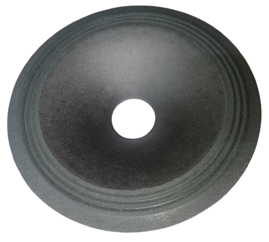 Cono 12 cartón tipo PS p/bobina 2 1/2, sus. tela negro nacional