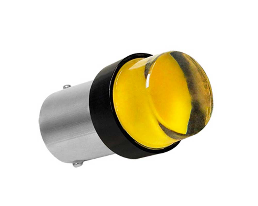 Par LED tipo COB Estrobo 1 polo color Amarillo