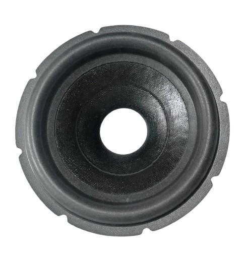 Cono 6 1/2 cartón corrugado tipo RS p/bobina 1 1/2, suspensión de espuma tipo U