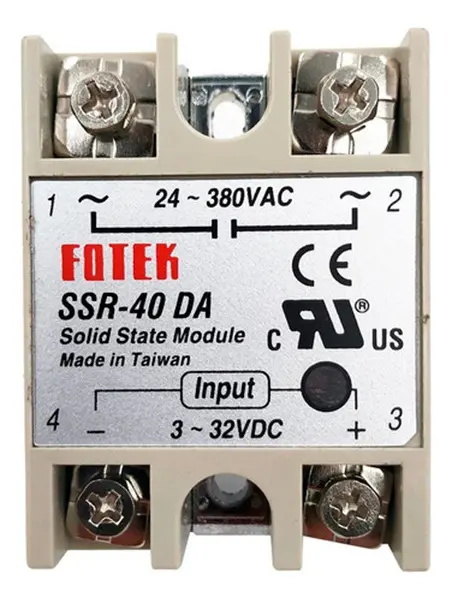 Relevador Estado Solido SSR-40 DA Bonina DC