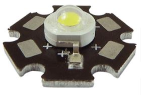 LED 3W blanco smd con disipador