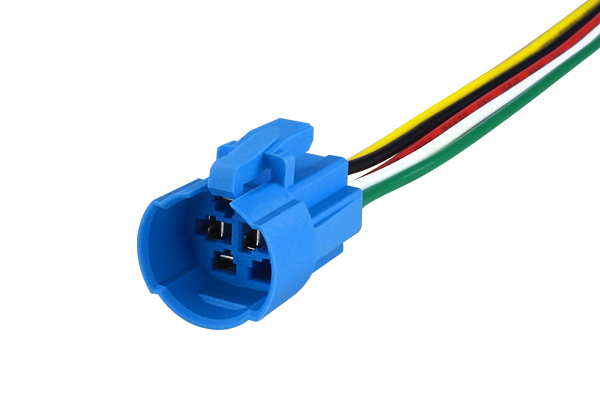 Base c/cables para interruptor de 5 pines Ø 16mm